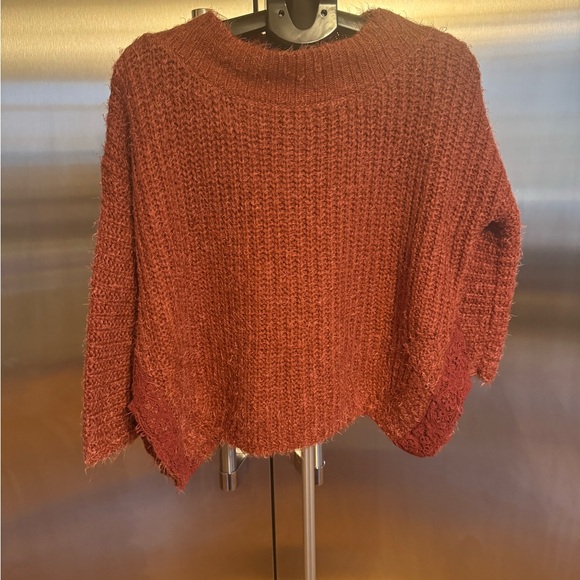 Target Sweaters - Women's Warm Rust Knit Sweater